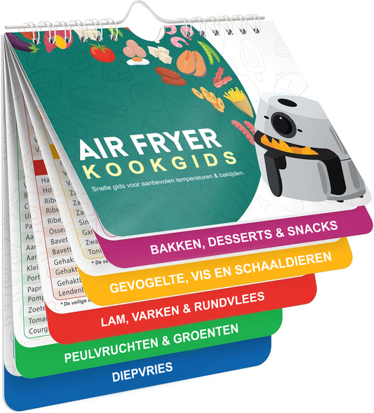 Airfryer Kookgids - Baktijden & Temperaturen - Nederlands