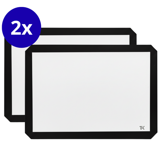 Siliconen Bakmat – 42x30 cm - 2 stuks